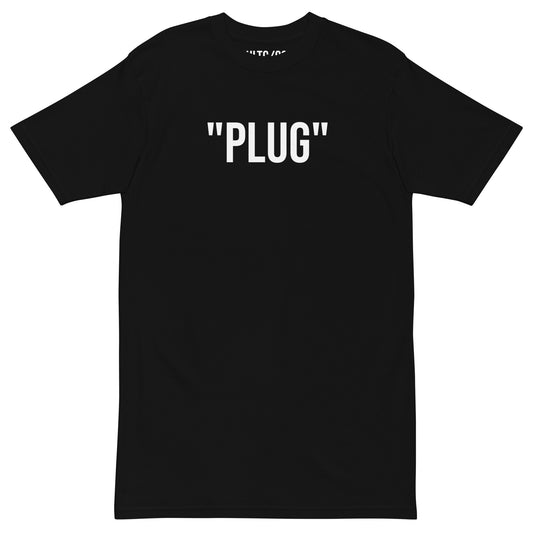 "PLUG" Logo T Black