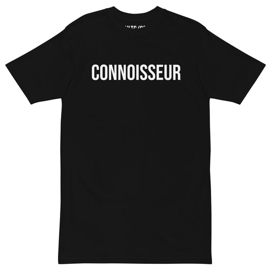 CONNOISSEUR Logo T Black