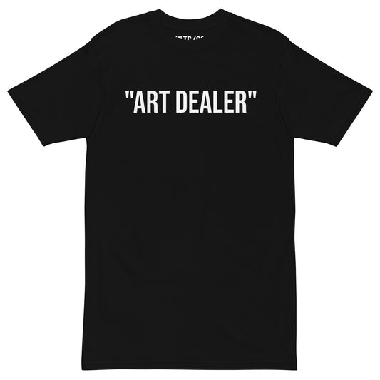 "ART DEALER" Logo T Black